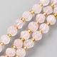 Madagascar rosa naturale perle di quarzo fili G-A030-B35-6mm-B-1