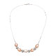 Shegrace nouveau design collier de perles en argent sterling JN59A-3