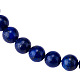Teñidos lapislázuli natural de hebras de perlas redondas G-PH0005-8mm-01-3