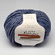 高品質手編み糸  虹糸  アルパカと  柔らかいウール繊維  マリンブルー  3mm  約50グラム/ロール  100 m /ロール  10のロール/袋 YCOR-R002-004-1