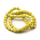 Brins de perles de verre imitation jade givré GLAA-P058-08A-09-2