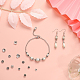 Sunnyclue 240 pièces 12 capuchons de perles en alliage de style FIND-SC0004-38-4