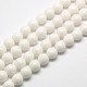 Chapelets de perles en jade de Malaisie naturelle X-G-M101-6mm-10-1