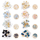 Chgcraft 8boxes 8 colori kit di accessori per decorazioni per nail art MRMJ-CA0001-06-1