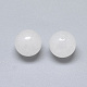 Natural White Jade Beads G-T122-25C-10-2