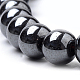 Non-magnetic Synthetic Hematite Beads Strands G-S259-44-4mm-3