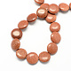 Chapelets de perles en goldstone synthétique G-S110-09-2
