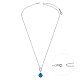 Collana con pendente in argento sterling tinysand 925 TS-N446-S-2