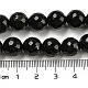 Natürliche Achat runde Perlen Strang G-L084-10mm-28-3