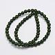 Natural & Dyed Malaysia Jade Bead Strands G-A146-6mm-A28-5