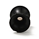 シリコーン耳栓ゲージ  男性女性用トンネル耳エキスパンダー  ブラック  8.5x8.5mm  ピン：4mm EJEW-G319-01B-3