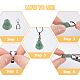 Superfindings fai da te pizzico cauzione kit per la creazione di gioielli KK-FH0005-13-3