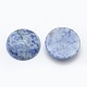 Cabochons de jaspe tache bleue naturelle G-E492-A-03-2