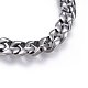 304 Stainless Steel Curb Chain Necklaces NJEW-H493-07P-B-2