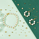 Aricraft 160 pièces 8 styles 304 perles d'espacement en acier inoxydable STAS-AR0001-76-4