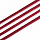 ポリエステル糸  暗赤色  2mm  約10 M /バンドル OCOR-S124-08-3