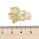 Латуни блокировки застежками KK-U059-06G-3