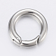 304 Stainless Steel Spring Gate Rings STAS-P198-09A-1