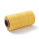 Cordes plates en polyester ciré YC-K001-22-2