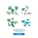 Natürliche grüne Aventurin & Amazonit Perlen G-TA0001-20-7