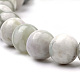Chapelets de perles de jade paix naturelle G-S259-25-10mm-3