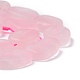 Granos naturales de abalorios de cuarzo rosa G-I291-C05-3