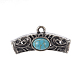 Synthetic Turquoise Hanger Links PALLOY-F239-02AS-1