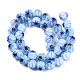 Handmade Millefiori Glass Beads Strands LK-T001-10H-2