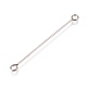 304 Stainless Steel Eye Pins STAS-L247-007A-P-2