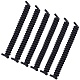8 Paar gewellte Schnürsenkel aus Polyester ohne Binden&nbsp;AJEW-CP0010-32B-8