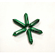 Perles de malachite synthétiques teintes G-K005-30mm-01-1-1