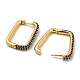 Brass Micro Pave Cubic Zirconia Huggie Hoop Earrings EJEW-L240-C-04G-2