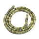 Taiwan naturelles perles de jade de brins G-F631-A37-3