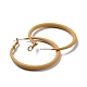 Alloy Big Hoop Earrings for Women EJEW-M201-01C-2
