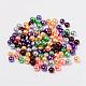 Halloween Mix Pearlized Glass Pearl Beads HY-X006-6mm-07-2