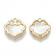 Natural Shell Charms KK-S356-101-NF-2