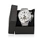 High Quality Stainless Steel Mechanical Wrist Watch for Men WACH-A003-03-8