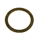 Afirmación suena los anillos de la aleación de enlace de estilo tibetano TIBE-Q035-056AB-NR-2