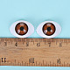 Artisanat globes oculaires de poupée en plastique DOLL-PW0004-17D-1