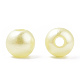 Perline di perle imitazione plastica abs verniciate a spruzzo OACR-T015-05A-20-1