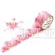 DIYスクラップブック  紙装飾マスキングテープ  花柄  ピンク  20mm DIY-WH0199-17F-3
