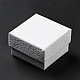 Cajas de regalo de joyería de papel de textura OBOX-G016-C01-A-3