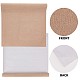 GORGECRAFT 2 Sheets 39 x 17 Inch Book Cloth Fabric Surface Book Binding Materials Velvety Paper Book Binding Sheets Chipboard Decorative Binders Board Sheet Supplies for Book Cover Materials(Tan) DIY-WH0033-32B-7