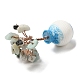天然石チップ 生命の木の装飾  ミニセラミックランダムカラー花瓶銅線風水エネルギー石ギフト女性男性瞑想  60~80mm DJEW-PW0012-038C-3