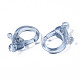 Transparent Acrylic Lobster Claw Clasps TACR-T023-01A-01-3