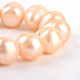 Natural Cultured Freshwater Pearl Beads Strands PEAR-R015-40-2