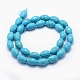 Chapelets de perles en turquoise synthétique G-E506-04A-2