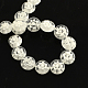 Chapelets de perle de millefiori en verre manuelles X-LK-R006-15L-2