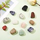 20 pièces 10 couleurs pépites pierres précieuses naturelles sans trou/perles non percées G-SZ0001-77-4