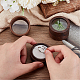 FINGERINSPIRE Round Wood Ring Box with Clear Window and White Velvet Inside 1.9x1.4inch Coconut Brown Jewelry Ring Box 1 Slot Ring Gift Box for Proposal Engagement Wedding Valentine's Day CON-WH0089-17B-3